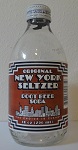 New York Seltzer Root Beer Soda Bottle