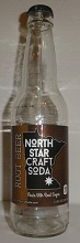 North Star Craft Soda Root Beer Bottle