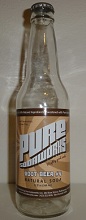 Pure Soda Works Root Beer #4 Bottle