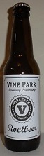 Vine Park Root Beer Bottle
