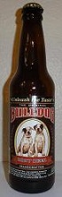 Bulldog Root Beer Bottle